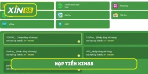 nạp tiền Xin88